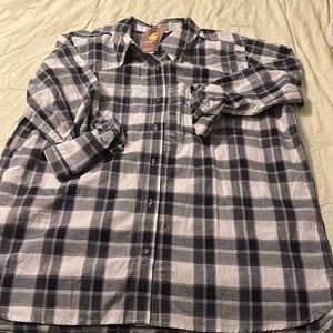 Plaid Carhartt button down